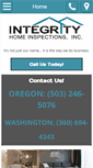 Mobile Screenshot of integrityhomeinspection.com